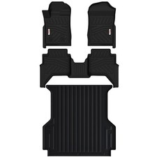 Tesson Floor Mats  Cargo Mat for Ford Ranger SuperCrew Cab 2024-2026 5ft Sho...