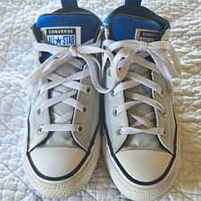 Converse Chuck Taylor All Star Kids Mid Top Lace-Up Textile Colorblock 4
