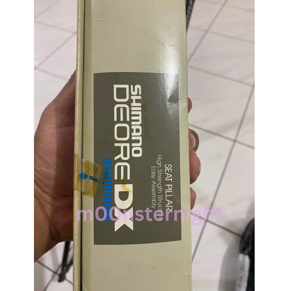 Tija de sillín Shimano Deore DX 26,8 mm x 330 mm hecha en Japón Foto 4 de 4