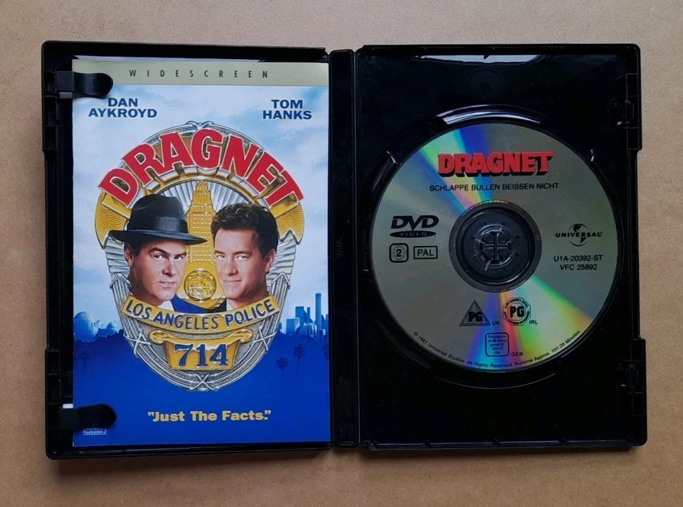 Dragnet DVD - Dan Aykroyd, Tom Hanks 1987 Cop Comedy Action Movie - Image 3 of 4