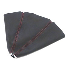 Black Pvc Leather Red Stitch Shifter Boot Cover Shift Knob Protector Fits Tacoma Black Pvc Leather Red Stitch Shifter Boot Cover Shift Knob Protector Fits Tacoma