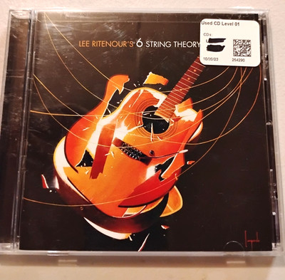 Concord Records Lee Ritenour 6 String Theory Album CD 2010 Jazz Jewel Case