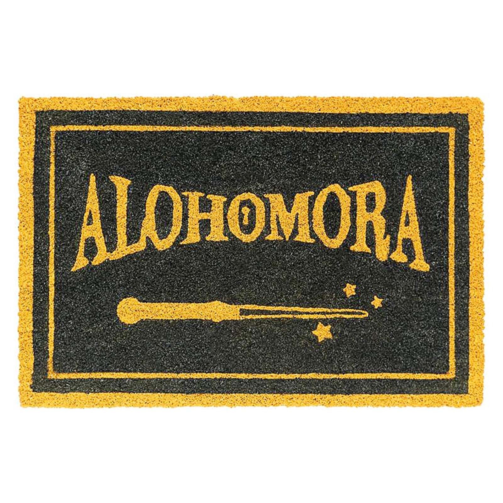 Paillasson Alohomora Harry Potter 40x60cm en coco antidérapant pour entrée