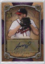 2013 Topps Supreme Supreme Stylings Auto Purple /25 Alex Wood #SS-AWO Auto rx2