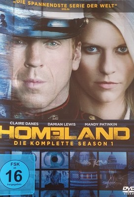 Homeland Season 1 -  4 DVD - sehr gut