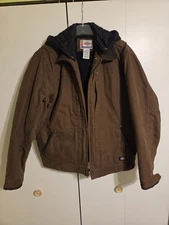 Dickies HeavyDuty Mens XL Quilt Lined Canvas MultiPocket Jacket Coat RN20697NWOT