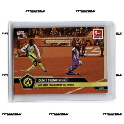 2025-26 Topps Now Bundesliga - Orange #90 Carney Chukwuemeka /25 Equaliser