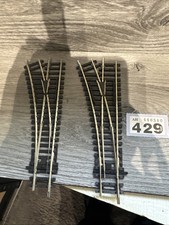 Hornby R8072 Lh Points X 2 Nickel Silver Oo Gauge Model Railway Track