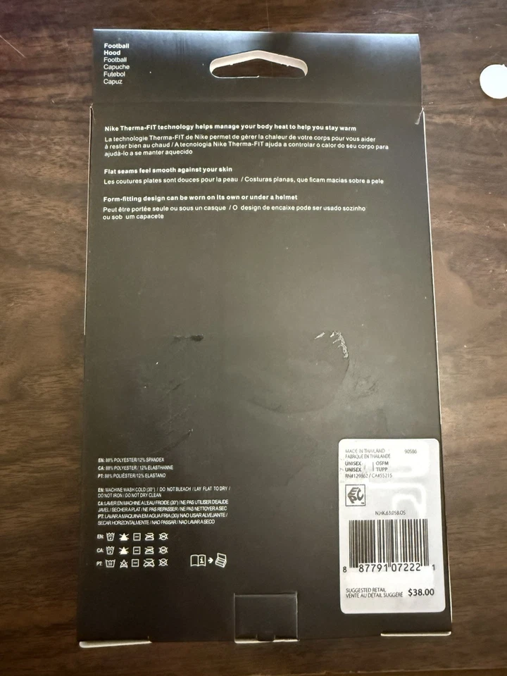 Nike Pro Therma-Fit Hyperwarm Hood Ski Mask Black SHIPS SAME DAY!!! - Image 2 of 4