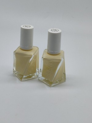 Essie Gel Couture 102 Atelier at the Bay Nail Polish Quick Dry Lot of 2