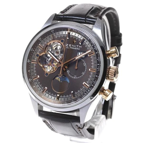 Zenith — Zenith Chronomaster 51.2161.4047 45mm SS Brown Dial Automatic Watch #C2639