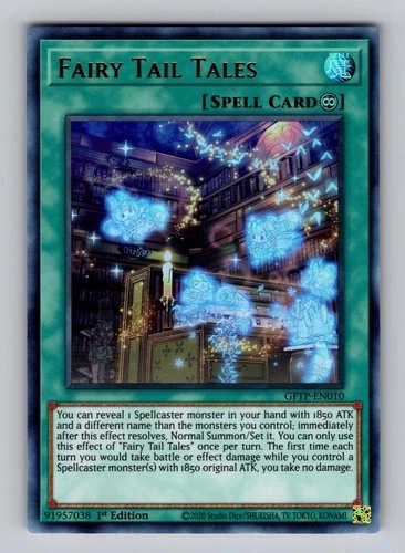 Fairy Tail Tales GFTP-EN010 Ultra Rare Ghosts From the Past Yu-Gi-Oh Near Mint