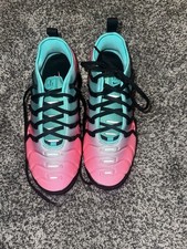 New Nike Womens Vapormax Plus Pink Blast Clear Jade Black