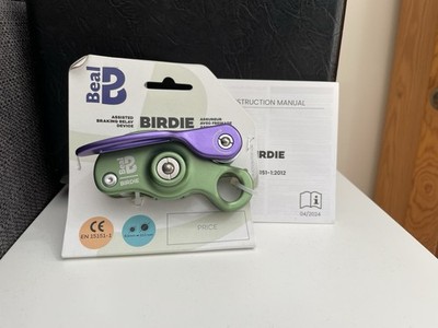 Beal Birdie Assisted Braking Sicherungsgerät Lila / Grün Grundsätzlich Neu