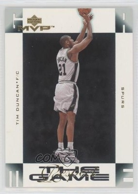 2001-02 Upper Deck MVP Respect The Game Tim Duncan #RG3 HOF 0u8p