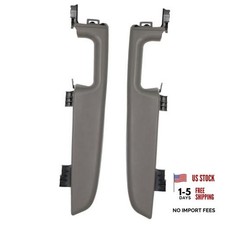 Front Door Armrest Driver Passenger Handle Light Gray Driver Passenger