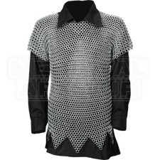 Camicia di cotta di maglia Armatura di maglia di alluminio