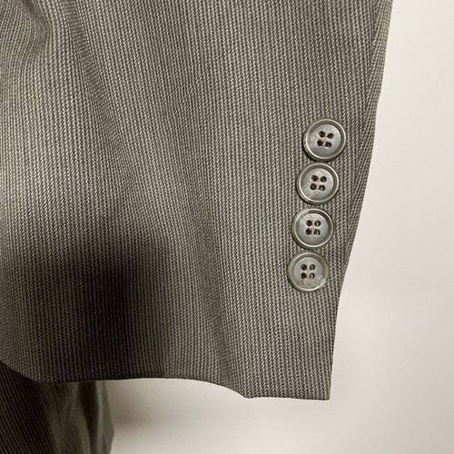 Stafford USA Made Sport Coat Mens 40R Gray Brown Worsted Wool Two Buttons - Picture 4 of 12