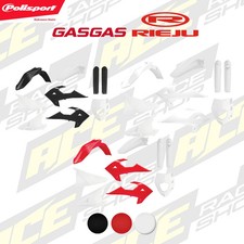 POLISPORT PLASTIC BOX KIT GAS GAS/RIEJU EC250-300 18-20, MR250-300 21-23