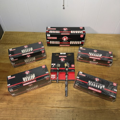 #ad Craftsman V Series Lot Bundle 1 4” 3 8” 1 2quot; Metric SAE; Shallow amp; Deep $315.00
