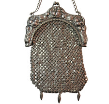 Antique Vintage Mesh Purse Sterling Silver - NO ADDED TARIFFS TO US