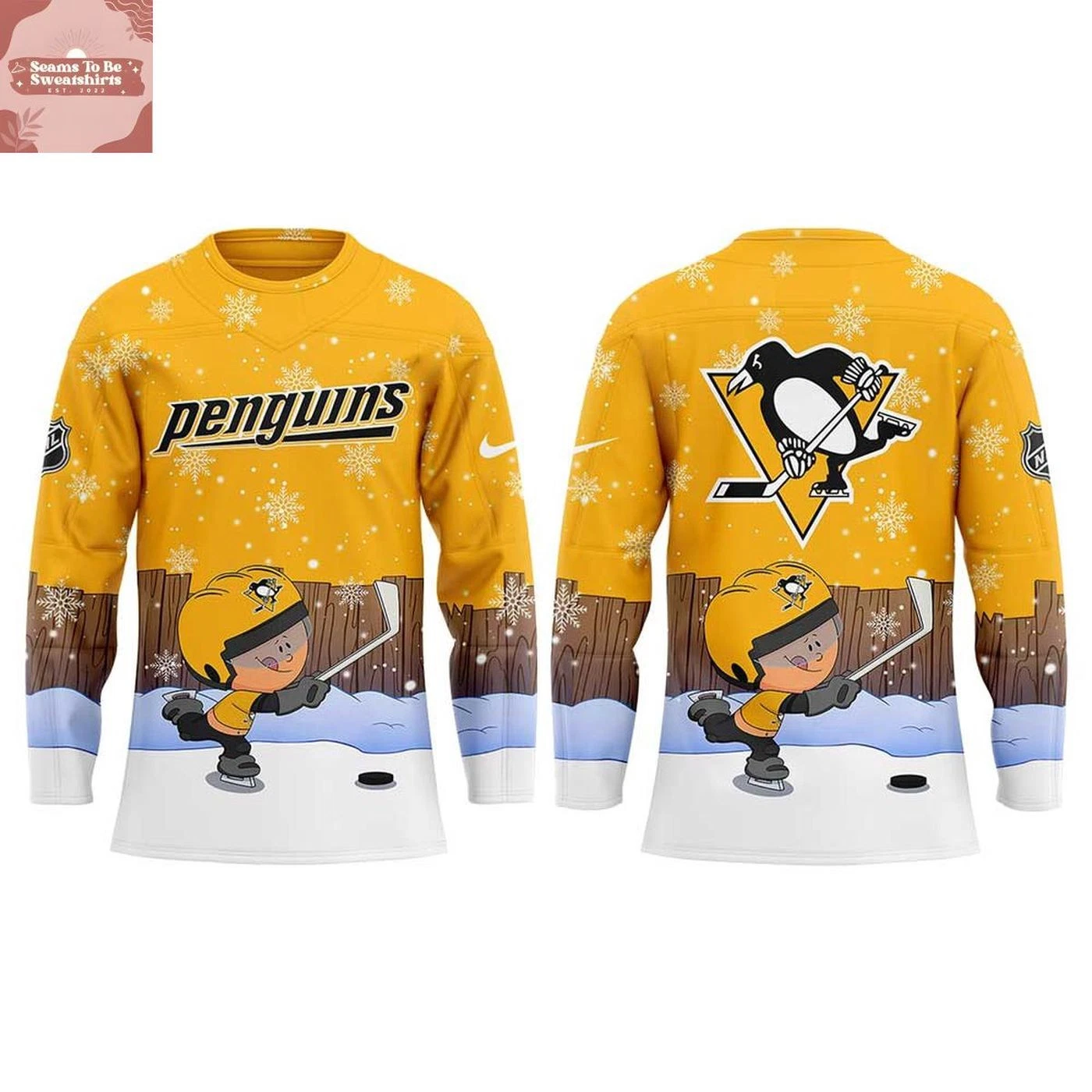 Personalized Pittsburgh Penguins Men's Hockey Jersey