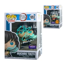 Griffin Burns Signed Muichiro Demon Slayer Funko Pop - 7BAP Signature Series JSA