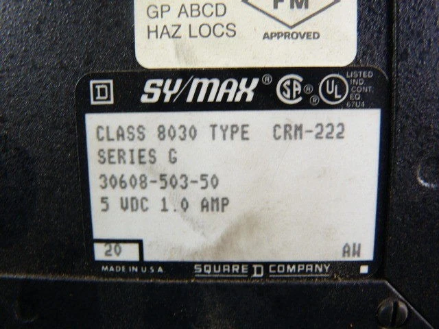 Square D 8030-CRM-222 SyMax Remote Interface Module USED - Image 3 of 3