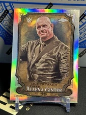 2025 Topps Chrome WWE Undertaker Allen & Ginter AG-UTK Refractor