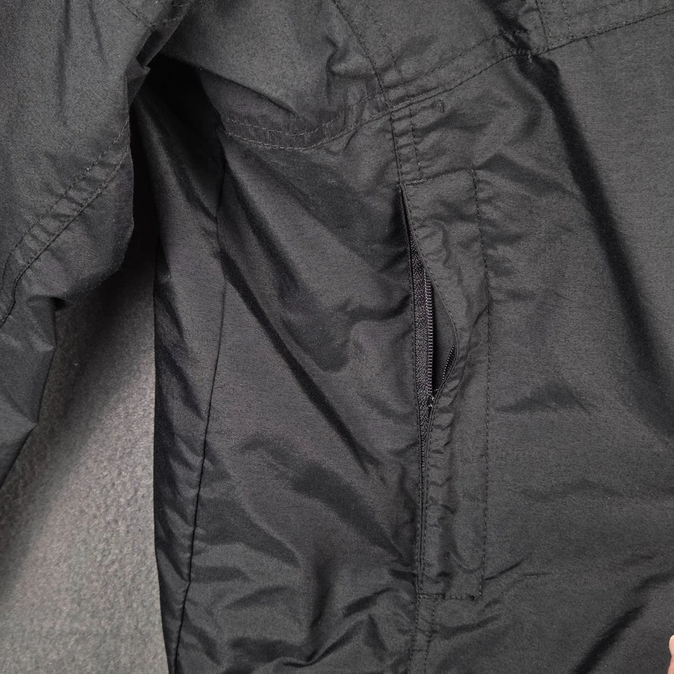 Vintage Wilson Staff Windbreaker Jacket Men’s Size Large Full Zip Black Blue - Image 4 of 4