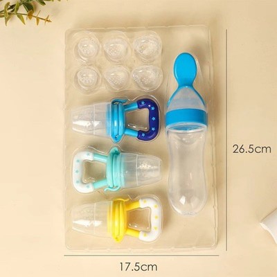 Babynahrung Futterautomat (Obstschnuller) Es gibt drei kleine Artikel rosa und blau? ��