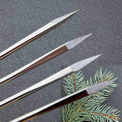 Professional Large-Eye Leather Stitching Needle with 3 Different Sizes for Le...