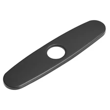 10 Inch Sink Hole CoverBlack Faucet Deck Plate Escutcheon Plate for 3 Holes K...