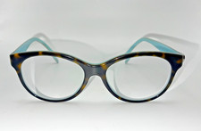 Tiffany  Co TF2124 Eyeglass Frames ONLY 54-16-140 Havana Blue Made in Italy