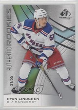 2019-20 Upper Deck SP Game Used Authentic Rookies 31/55 Ryan Lindgren #154 3h1