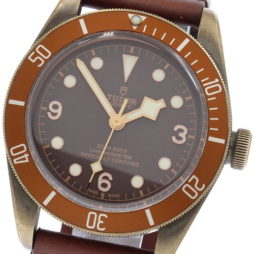 TUDOR Heritage Black Bay Bronze 79250BM Brown Dial Automatic M...