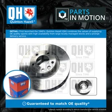 Brake Disc Single Vented fits AUDI Q7 4L 3.0 Front Right 10 to 15 350mm QH New