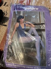 PARKLANE Stirrup Tights Vintage Size A Navy