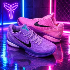 Kobe 6 "COTTON CANDY" Purple Pink CW2190-150 Size US 5.5-11 NEW WOMEN'S