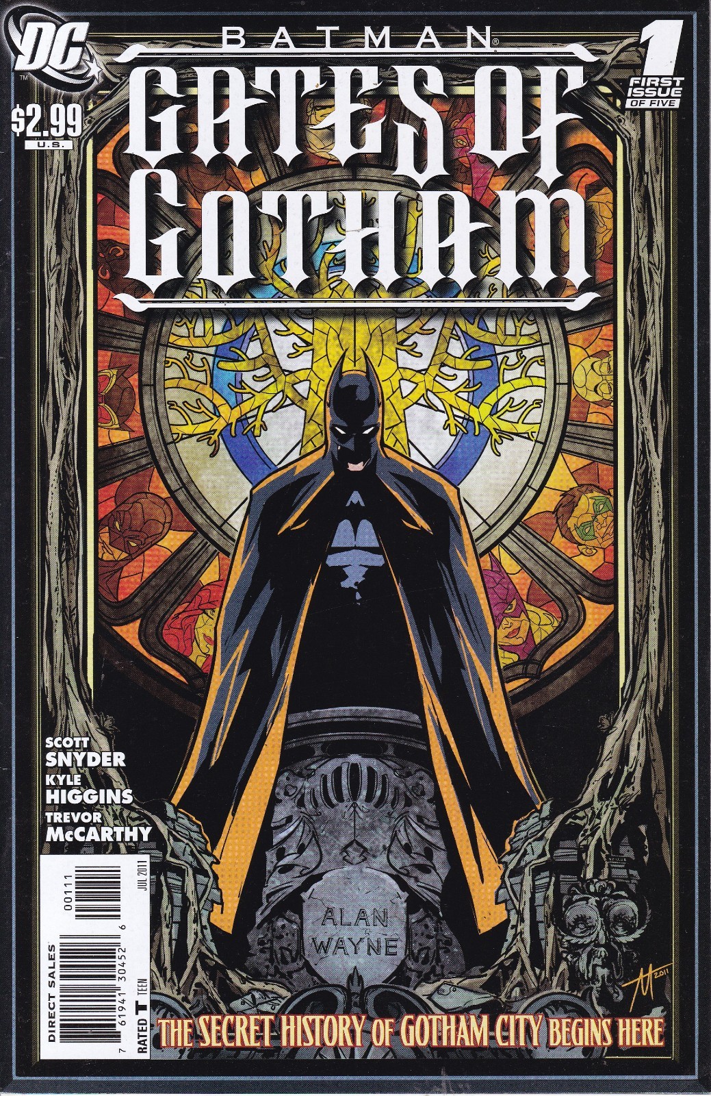 BATMAN - GATES OF GOTHAM #1 - Back Issue