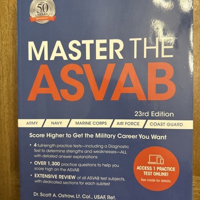 Master the Ser.: Master the ASVAB by Peterson's (2018, Trade Paperback)