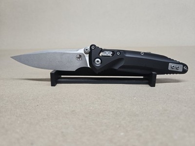 Microtech Socom Delta Ram-Lok, Black Aluminum, 4'' Apocalyptic