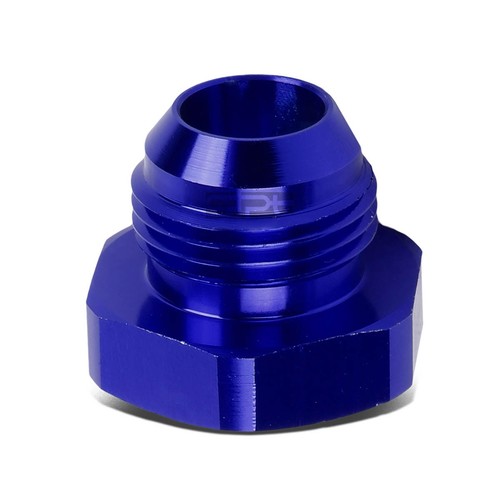 RED ANODIZED ALUMINUM 10-AN AN10 5/8"ADAPTER FEMALE FLARE END PLUG/NUT FITTING E - Foto 2