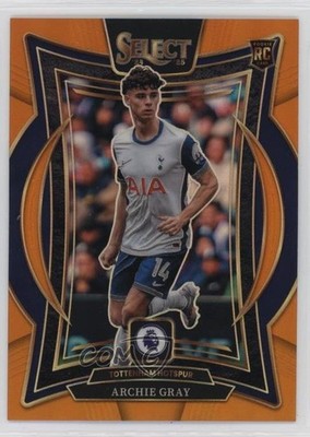 2024 Select Premier League Terrace Orange Prizm 32/75 Archie Gray Rookie RC 10w9