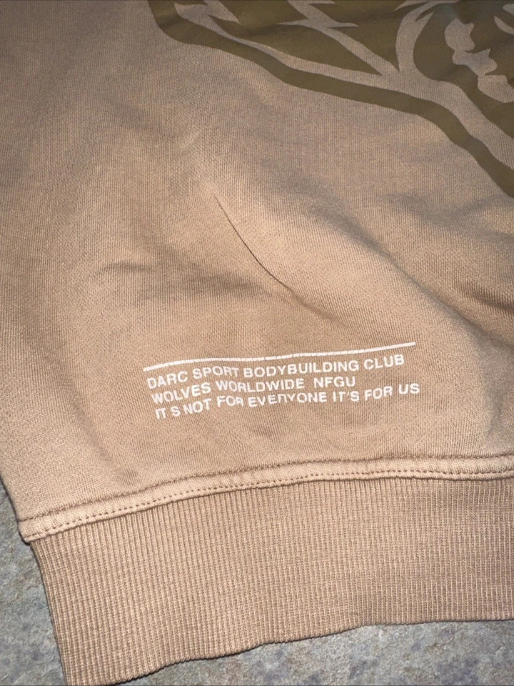 Darc Sport Men's Wolves Forever Bodybuilding Club NFGU Hoodie Sweatshirt Sz M LE - Image 2 of 4