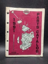 Harley-Davidson Genuine 1991 1340 Models Parts Catalog 99450-91