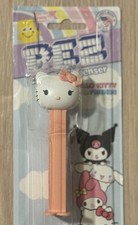 New Hello Kitty Pink/White Pez Candy Dispenser with Candy & Dispenser