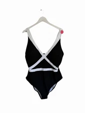 Monsoon Swimsuit Swimming Costume New With Out Tags Size 22 Black White Block