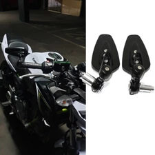 For Kawasaki Z750 Z800 Z900 Z1000 Motorcycle 7/8'' Handle Bar End Side Mirrors