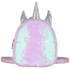mochila unicornio brillante